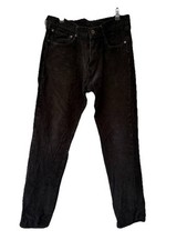 Black corduroy levi for sale  HORSHAM