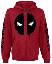 Deadpool kapuzenjacke herren gebraucht kaufen  Lingen (Ems)