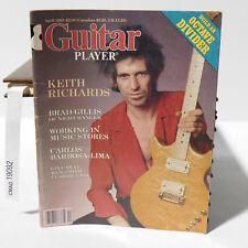 KEITH RICHARDS GUITAR PLAYER MAGAZINE BRAD GILLIS CARLOS BARBOSA-LIMA April 1983 comprar usado  Enviando para Brazil