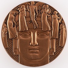 Médaille théâtre signée d'occasion  Bihorel