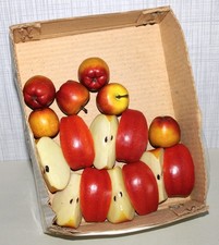 Dekoration kunstobst äpfel gebraucht kaufen  Hemdingen