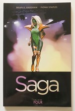 Saga Vol. Quadrinhos de graphic novels com 4 imagens comprar usado  Enviando para Brazil