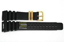 Pulseira de relógio de borracha preta 24 mm compatível com Aqualand Promaster Duplex, usado comprar usado  Enviando para Brazil
