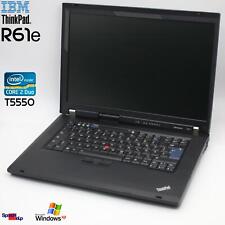 Notebook IBM LENOVO THINKPAD R61E DUAL CORE Laptop 160GB HDD 2GB RAM WINDOWS XP, usado comprar usado  Enviando para Brazil