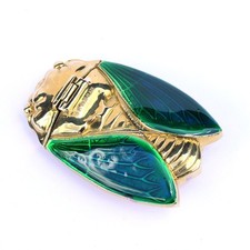 Recipiente de rapé seguro de latão e esmalte Bug Beetle Vesta Match comprar usado Recipiente de rapé seguro de latão e esmalte Bug Beetle Vesta Match comprar usado  Enviando para Brazil