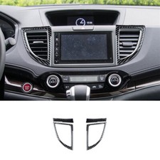 Acabamento de tomada de ar condicionado central de fibra de carbono para Honda CRV CR-V 2012-2016 comprar usado  Enviando para Brazil