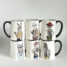 Hipster animal stoneware for sale  South Jordan