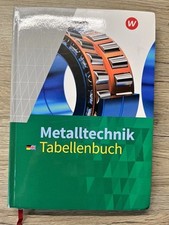 Tabellenbuch metalltechnik wes gebraucht kaufen  Ruhland