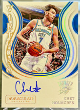 2023-24 Panini Immaculate Chet Holmgren Virtuoso Autographs Gold /10 comprar usado  Enviando para Brazil