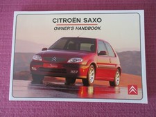 Citroen saxo handbook d'occasion  Expédié en Belgium