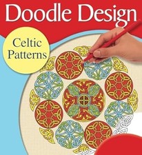 Celtic patterns doodle for sale  UK