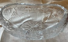Vaso ovale cristallo usato  Brescia