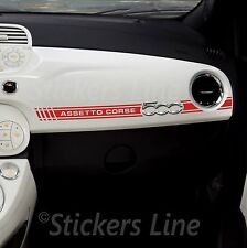 Adesivo fiat 500 usato  Pineto