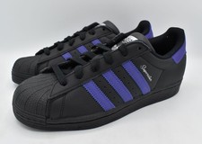 Tênis Adidas Feminino Tamanho 8.5 Superstar Couro Preto Roxo comprar usado  Enviando para Brazil