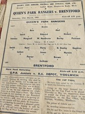 Brentford qpr 3 for sale  MALPAS