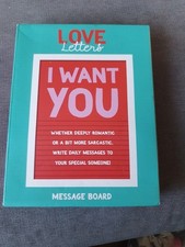 Novelty message board for sale  HORSHAM