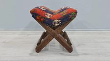 Decoração de casa, banquinho turco, banquinho otomano, itens feitos à mão, cadeira para casa, interior comprar usado  Enviando para Brazil