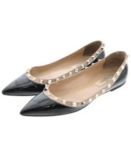 Sapato Liso Feminino VALENTINO Tamanho 36.5 Preto Couro Patente comprar usado  Enviando para Brazil