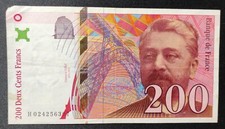 Billet 200 francs d'occasion  Ogeu-les-Bains