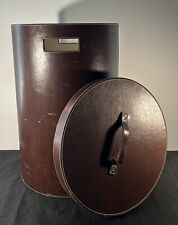 Large leather round for sale  Wake Forest