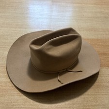 Chapéu de cowboy vintage marca caixa de caminhada Rex Bells Stetson Open Road anos 30 e 40, usado comprar usado  Enviando para Brazil