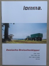 Lomma zweiachs dreiseitenkippe gebraucht kaufen  Günzburg