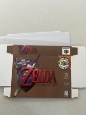 Legend of Zelda Ocarina of Time - Nintendo 64 N64 - Apenas caixa sem jogo comprar usado  Enviando para Brazil