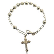 Bracciale rosario argento usato  Sarno