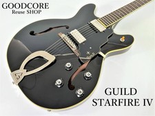 Produto descontinuado Guild Starfire Iv Sf-Iv preto reedição semi-acústica modelo Ele comprar usado  Enviando para Brazil