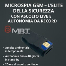 Microspia gsm ascolto usato  Bari
