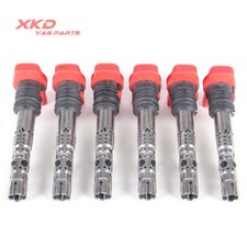 Bobinas de ignição 6* adequadas para AUDI A4 A6 ASN AVK BBJ BDX 06C905115L comprar usado  Enviando para Brazil