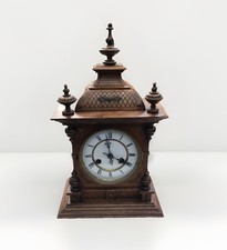 Walnut mantel clock for sale  STOCKPORT