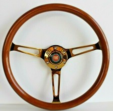 Volante compatível com FIAT CLASSIC vintage madeira cromada polida 380 mm sem cubo  comprar usado  Enviando para Brazil