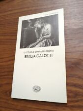 Emilia galotti lessing usato  Gavirate