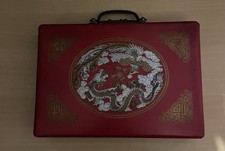 Mahjong set red for sale  BIDEFORD
