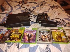 Console preto Microsoft Xbox 360 testado funcionando, usado comprar usado  Enviando para Brazil