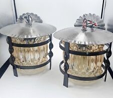 Sconces lanterns wrought d'occasion  Expédié en Belgium
