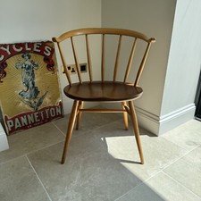 Vintage cowhorn armchair for sale  BRISTOL