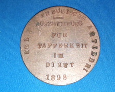 Alte selbstgestanzte medaille gebraucht kaufen  Munster