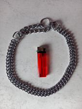 Collier chaine métal d'occasion  Porcelette