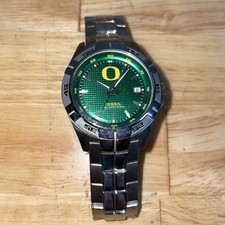 Relógio de aço inoxidável fóssil - Oregon Ducks *caixa e pulseira* sem movimento comprar usado  Enviando para Brazil