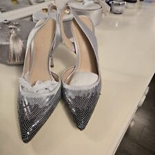 Zara sequin silver for sale  GLASGOW