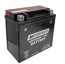 Batteria ytx14 piaggio usato  Brusciano