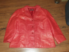 Lederjacke lederblazer rot gebraucht kaufen  Wetzlar