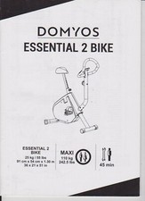 Domyos essential bike d'occasion  Expédié en Belgium