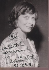 Magali NOËL PHOTOGRAPHIE ORIGINALE 18*13  avec AUTOGRAPHE 1988 comprar usado  Enviando para Brazil