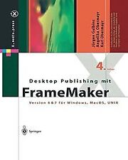 Desktop publishing framemaker gebraucht kaufen  Berlin
