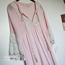 Kleid spitze rosa gebraucht kaufen  Hamminkeln