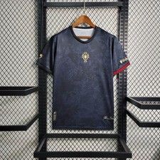The Siu Jersey GOAT CR7 Black Comma Football Legends Special Edition Shirt comprar usado  Enviando para Brazil