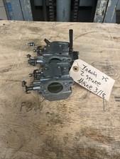 Conjunto de carburadores Yamaha 25hp 2 tempos muitos anos COMPLETO COMO ESTÁ 25 HP comprar usado  Enviando para Brazil